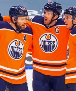 Oilers Players Diamond Paintings