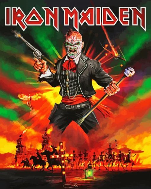 Iron Maiden Poster Diamond Paintings