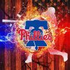 Philadelphia Phillies Poster Diamond By Paintings