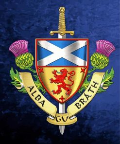 Scotland Crest Diamond Paintings