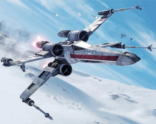 Star Wars X Wing Starfighter Diamond Paintings